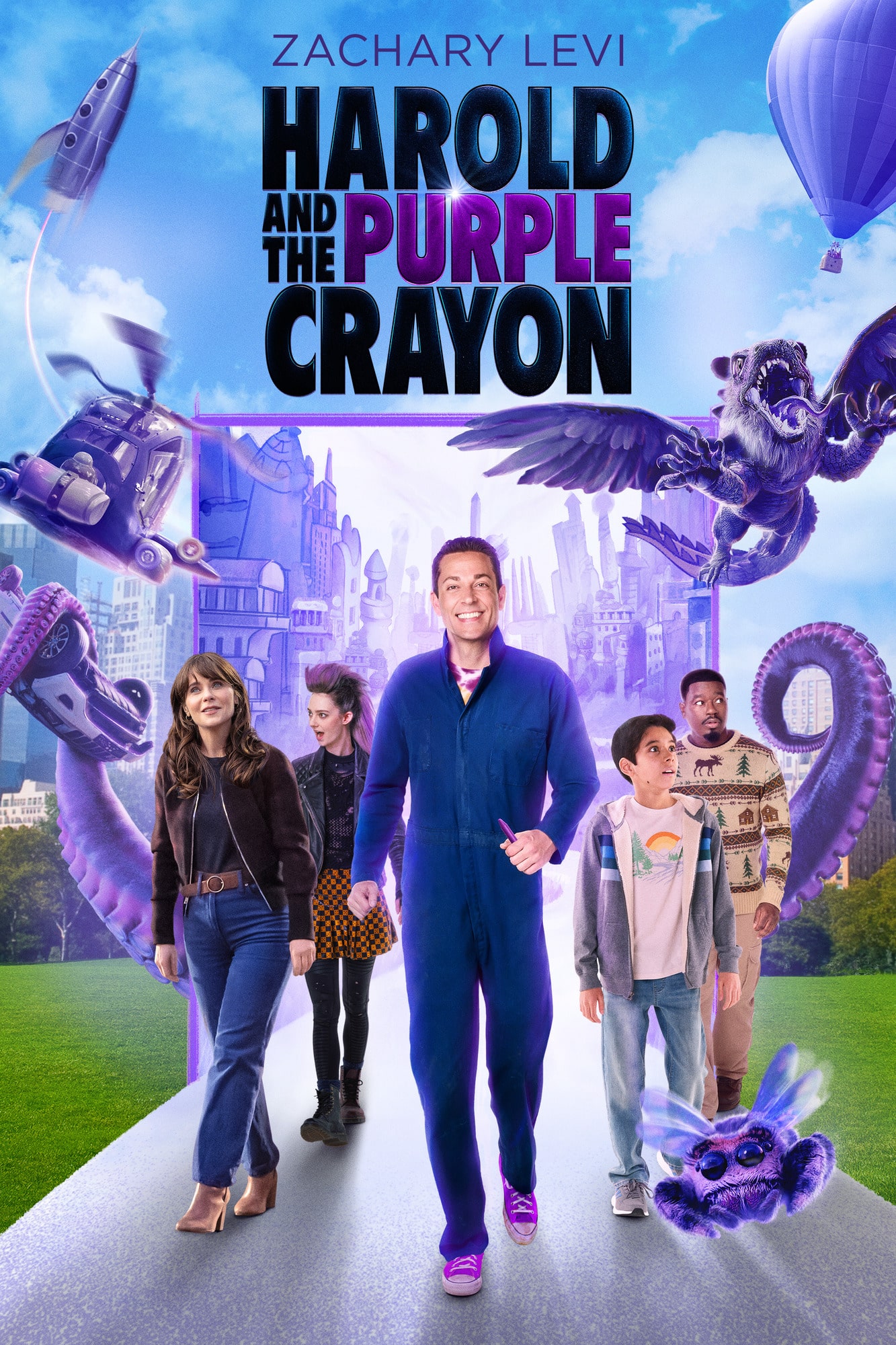 Harold and the Purple Crayon - Key Art